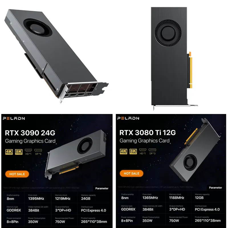 Hot Sale Low Price AI Server G - Rtx 3090 24Gb Graphics Card recension och pris