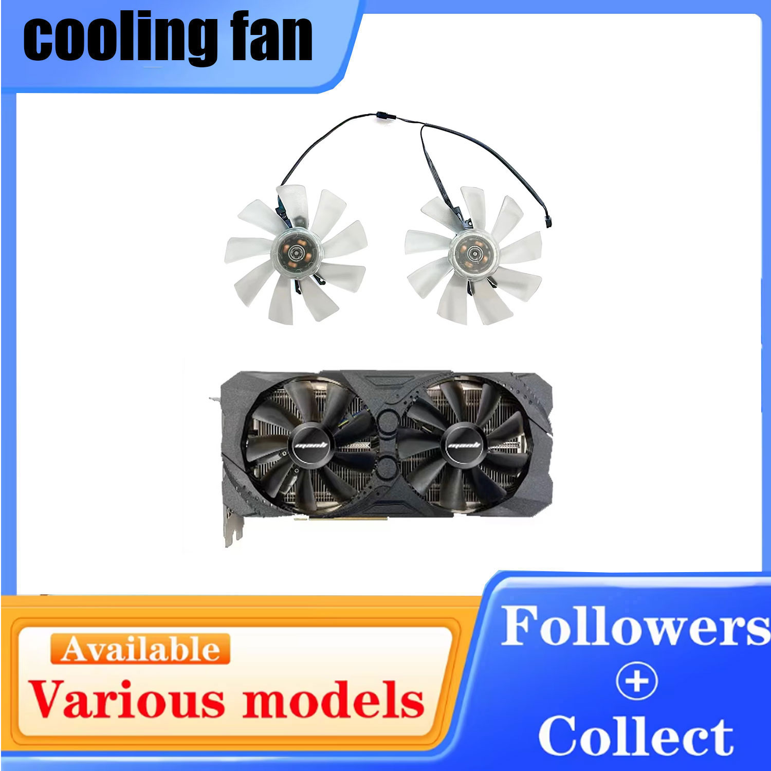 Brand new LED cooling fan 100M - Rtx 3070 8Gb Graphics Card recension och pris